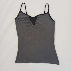 Buffalo David Bitton Gray Camisole with Black Accents